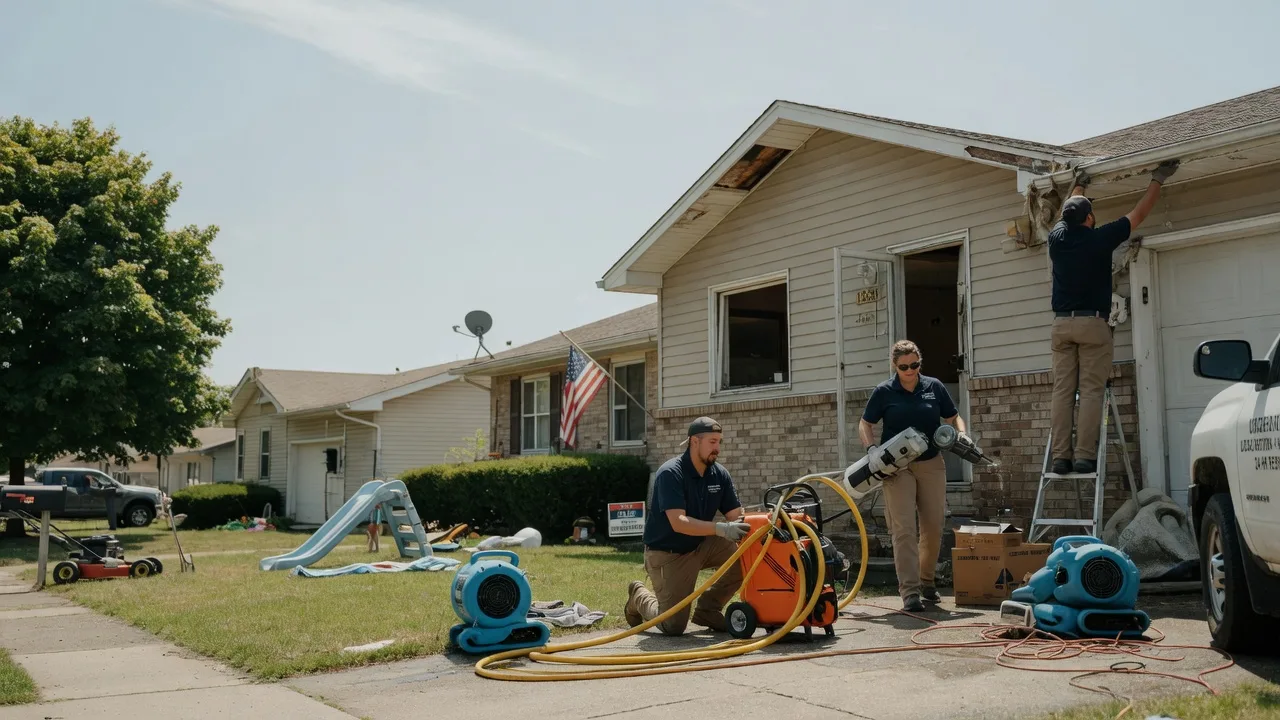 Water Damage Restoration in Colchester, IL near me